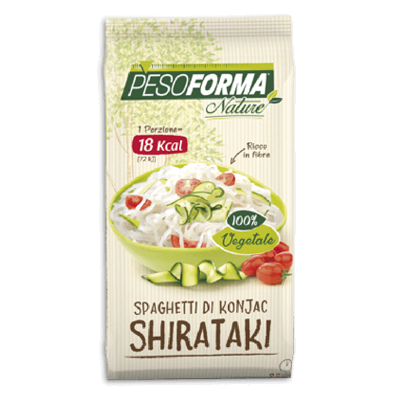 Pesoforma Nature Shirataki Spaghetti di Konjac - 240 g