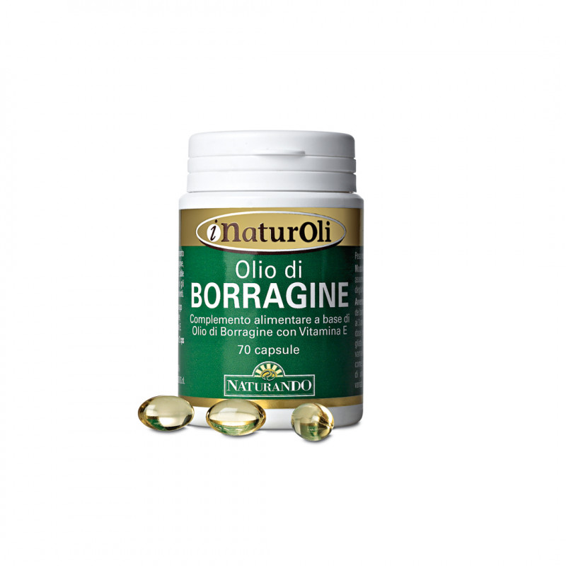 Naturando Olio Di Borragine Integratore 70 Capsule