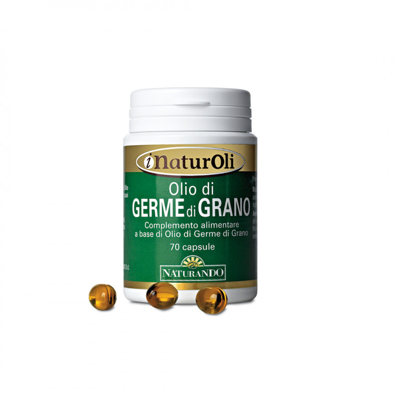 Naturando Olio Di Germe Di Grano Integratore 70 Capsule