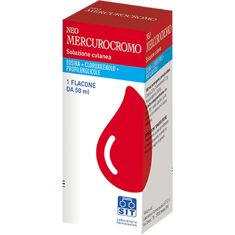 Neomercurocromo Soluzione Disinfettante Flacone 50 ml