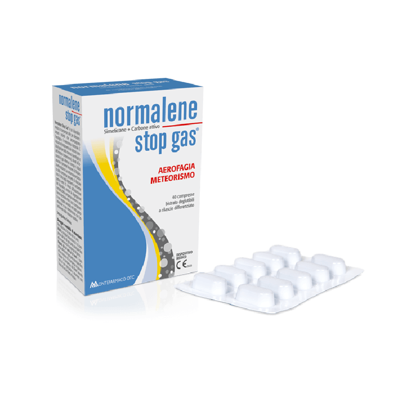Normalene Stop Gas 40 Compresse