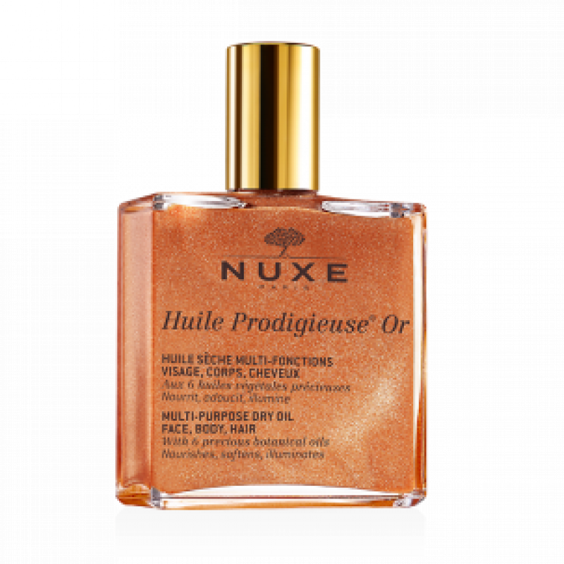 Nuxe Huile Prodigieuse Oro - Olio secco per viso corpo e capelli - 50 ml