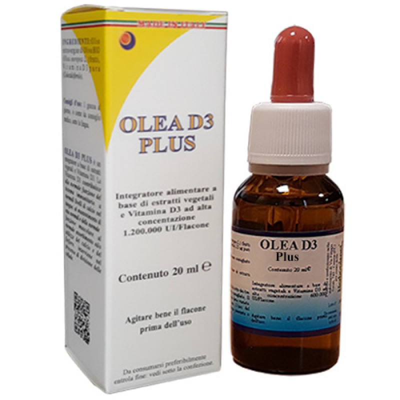 OLEA D3 PLUS Integratore Per Il Calcio Gocce 20mL