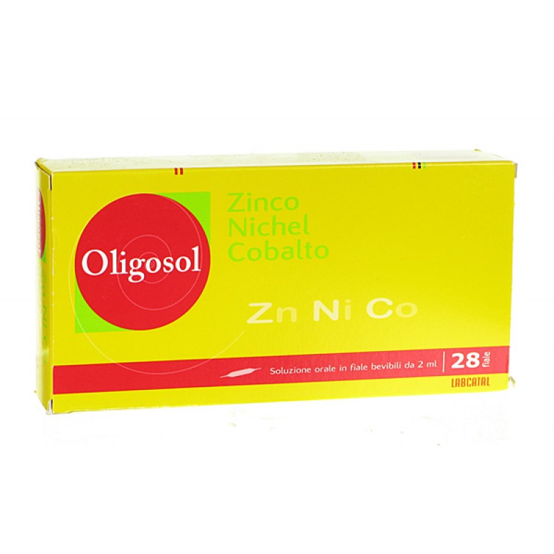 Oligosol Labcatal Zinco Nichel Cobalto Soluzione Bevibile 28 Fiale