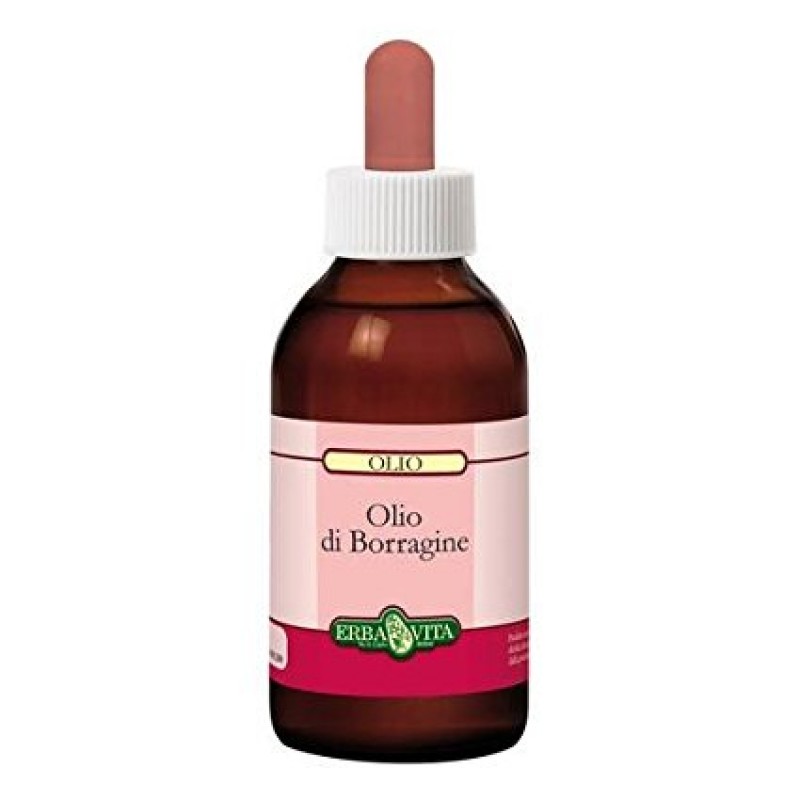 Erba Vita Olio di Borragine Integratore Benessere della Pelle 30 ml