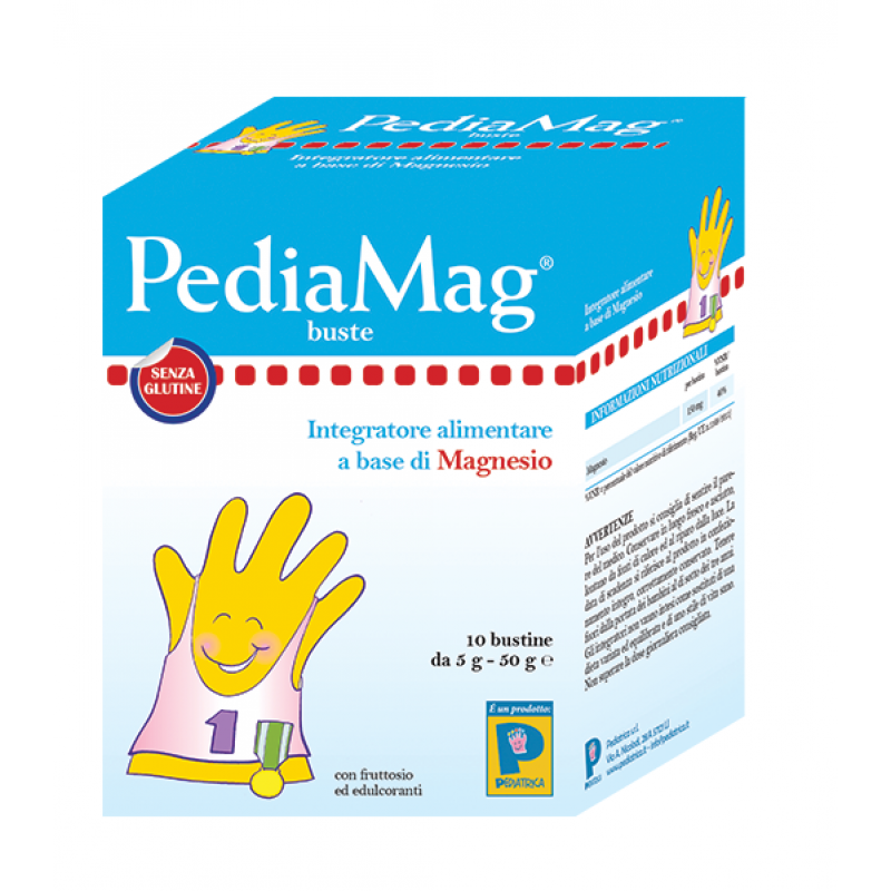 Pediamag Integratore Di Magnesio E Vitamina C 10 Bustine