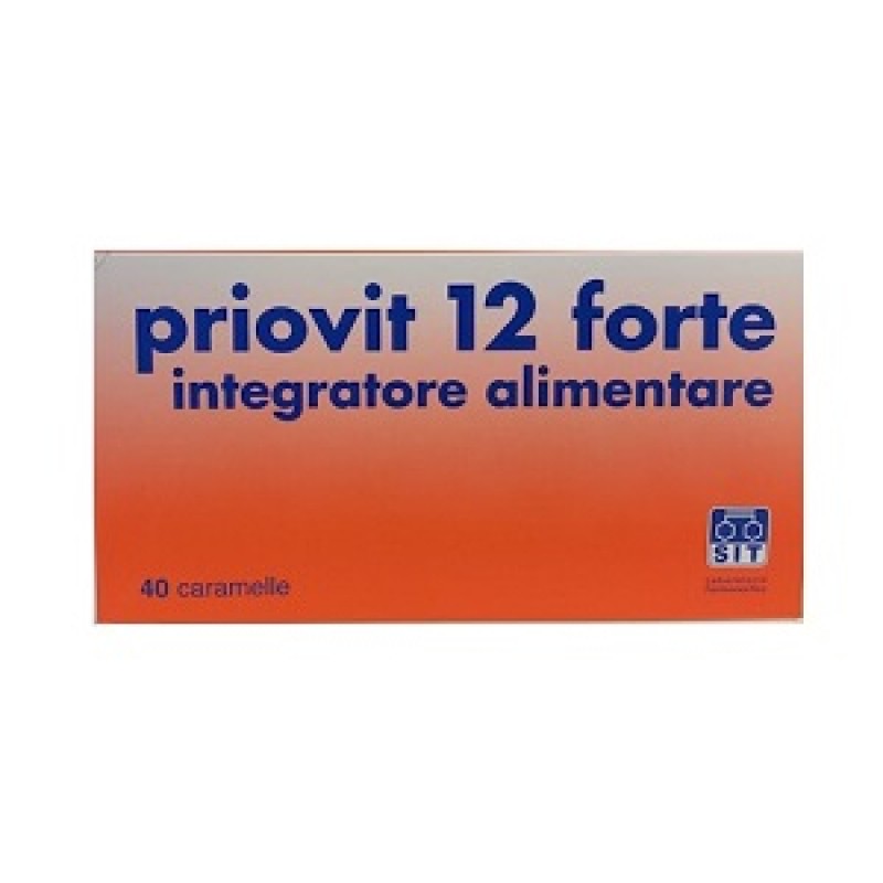 Priovit 12 Forte Integratore Vitaminico 40 Caramelle