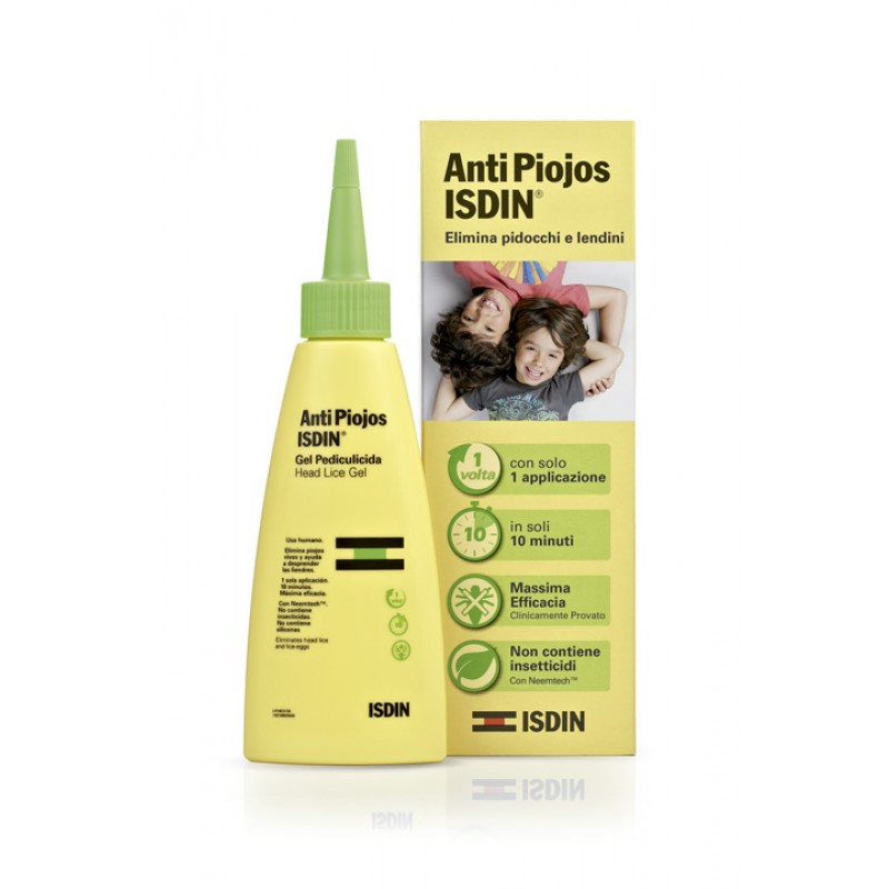 AntiPiojos Isdin Gel Elimina Pidocchi e Lendini 100 ml