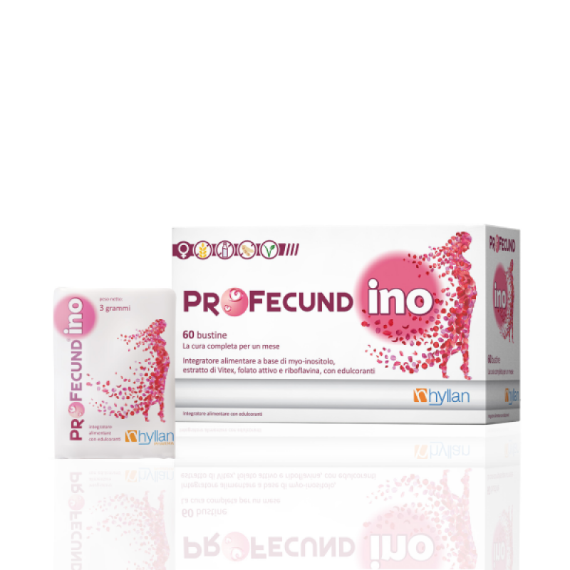 PROFECUND INO 60BUSTINE - Integratore alimentare per la fertilità nelle donne con ovaio policistico