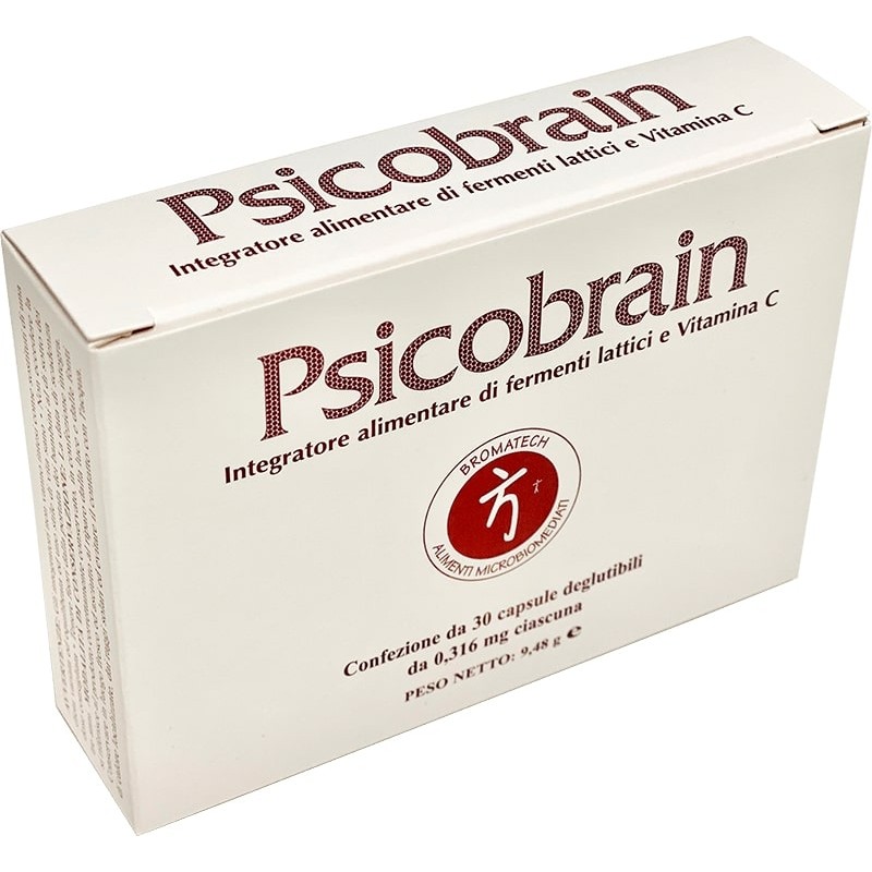 Psicobrain integratore per il benessere del sistema nervoso 30 capsule