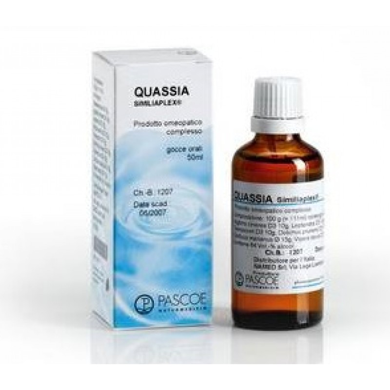 Pascoe Quassia Gocce Omeopatiche 50 ml