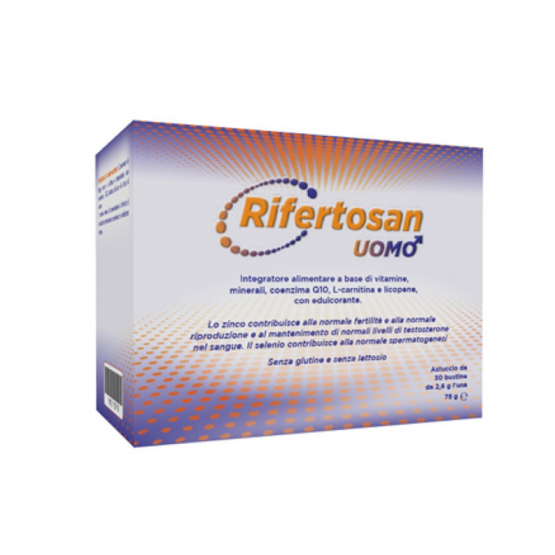 Rifertosan Uomo - Integratore per la fertilità maschile - 30 bustine