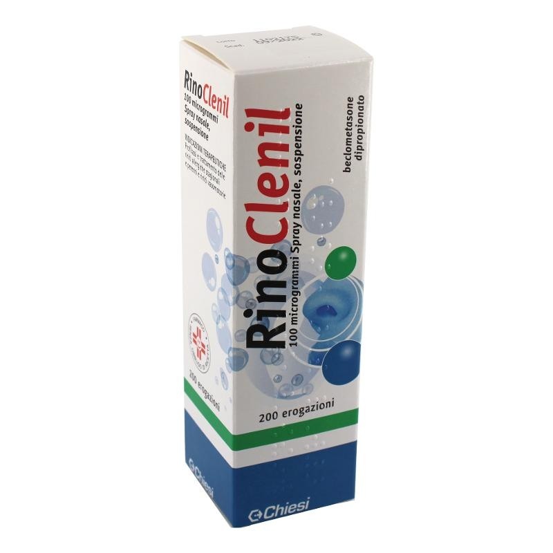 Rinoclenil spray nasale 100 mcg Beclometasone Dipropionato