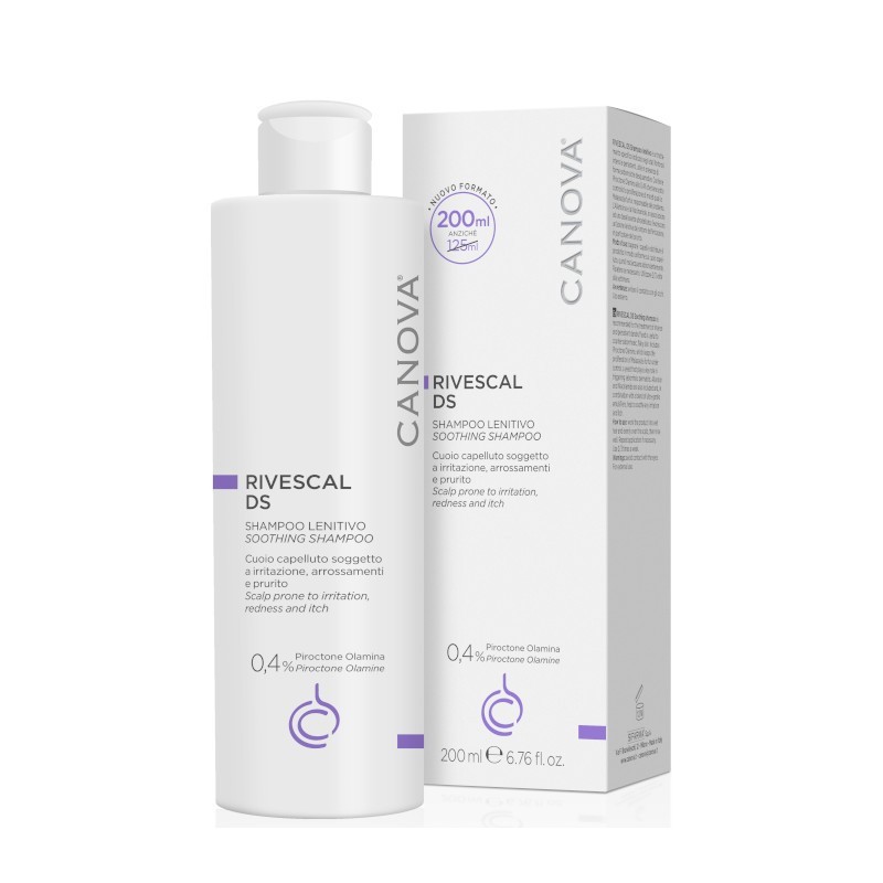 Canova Rivescal DS Shampoo Lenitivo Dermatite Seborroica 200 ml