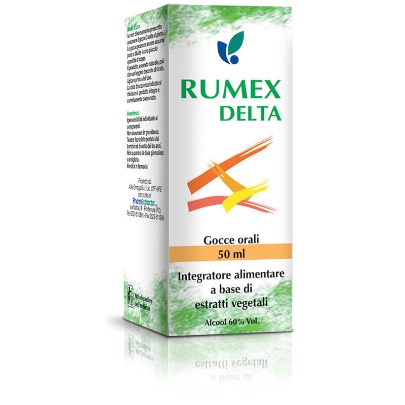 Rumex Delta Soluzione Idroalcolica Integratore 50 ml