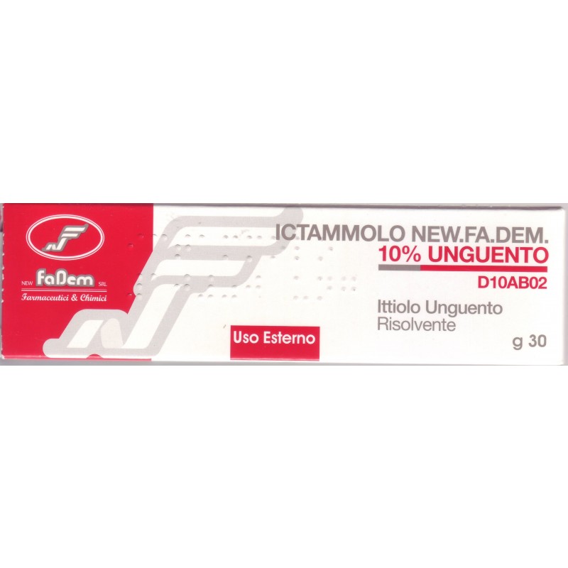 Ictammolo New Fa Derm Unguento 10% 30g