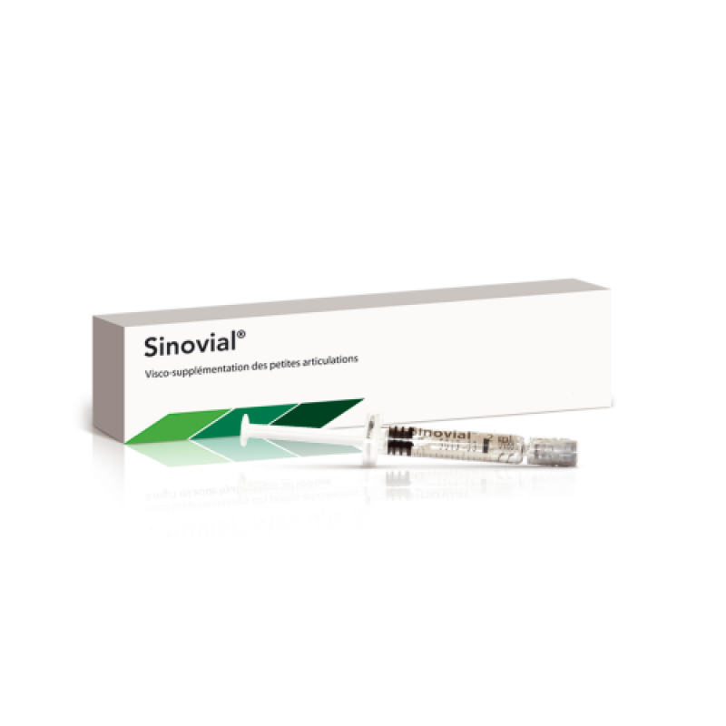 Sinovial - Siringa preriempita a base di Acido Ialuronico - 16 mg - 0,8% - 2 ml