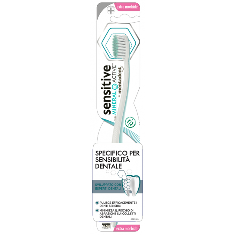 MENTADENT SENSITIVE MINERAL ACTIVE SPAZZOLINO