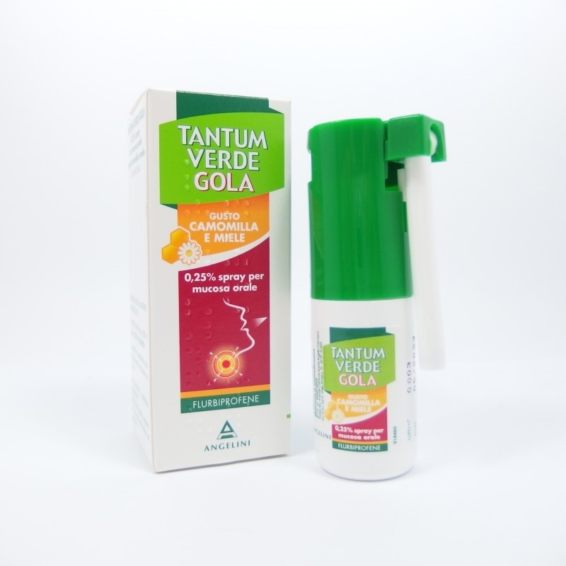 TANTUM VERDE GOLA SPRAY 15ML CAMOMILLA E MIELE