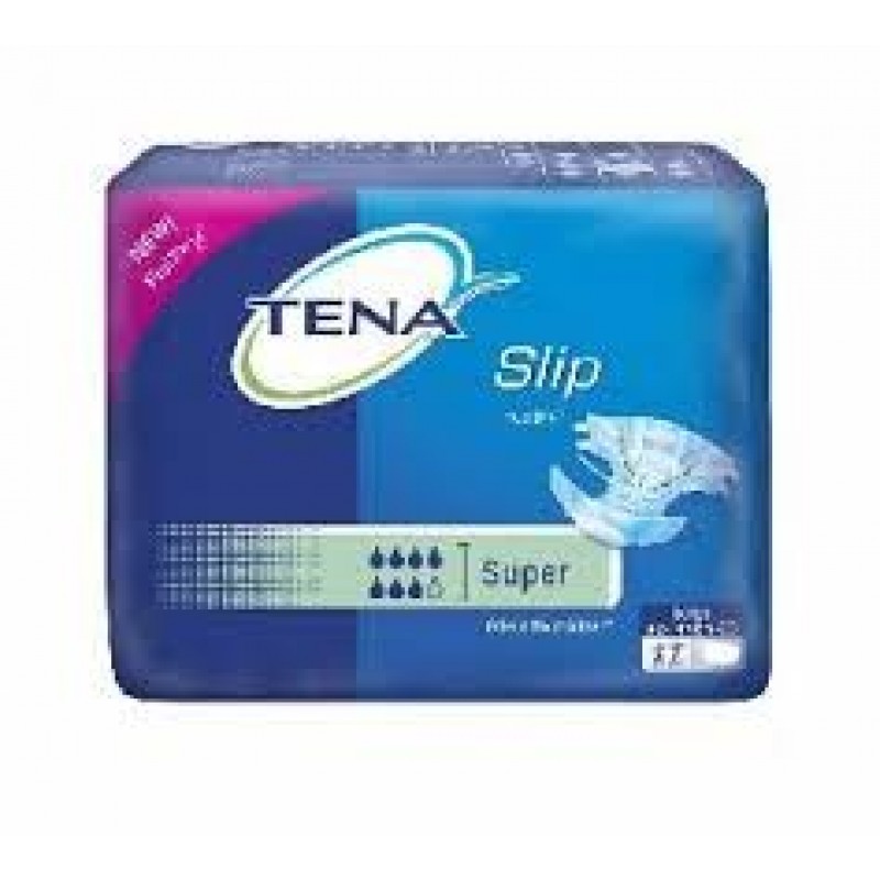 TENA Slip Super - Pannolini assorbenti per perdite urinarie Taglia M 28 Pezzi