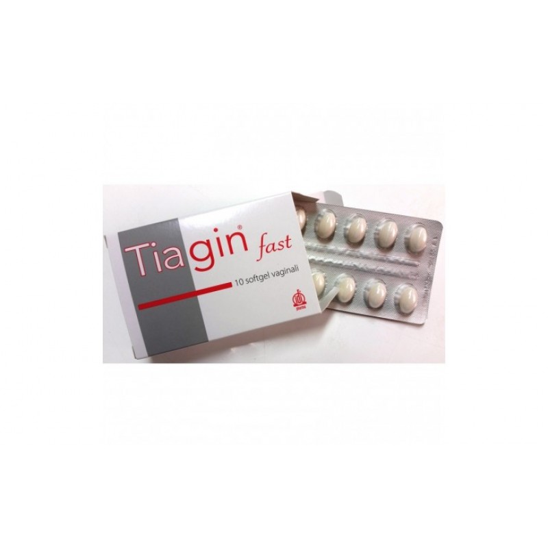 Tiagin Fast 10 Capsule Softgel Vaginali