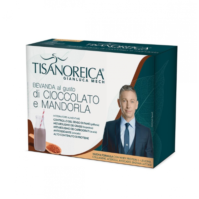 TISANOREICA BEVANDA GUSTO CIOCCOLATO MANDORLA 30G X 4