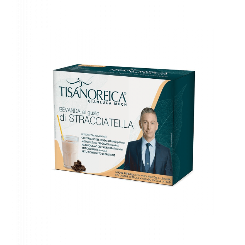 Tisanoreica Bevanda Gusto Stracciatella Senza Glutine 4 Preparati da 28g