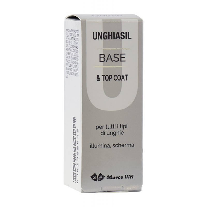 Unghiasil Base & Top Coat per tutti i tipi di unghie 10ml