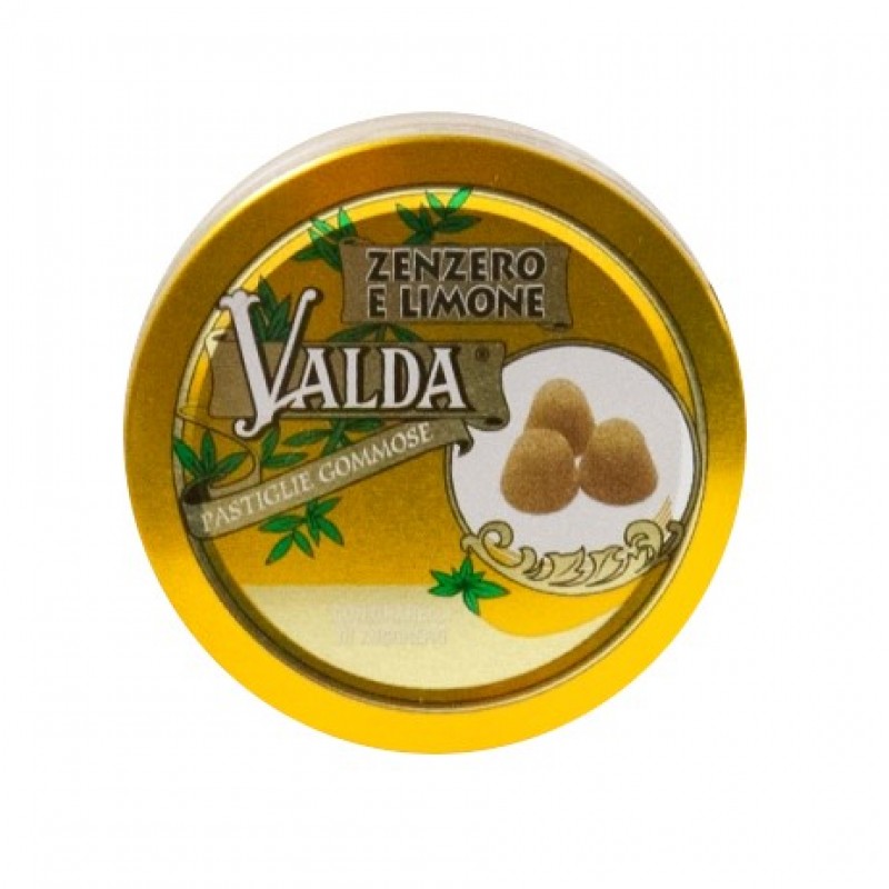 Valda Zenzero e Limone Pastiglie Per La Gola 50 g