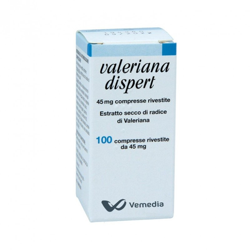 VALERIANA DISPERT 45 MG 100 COMPRESSE RIVESTITE