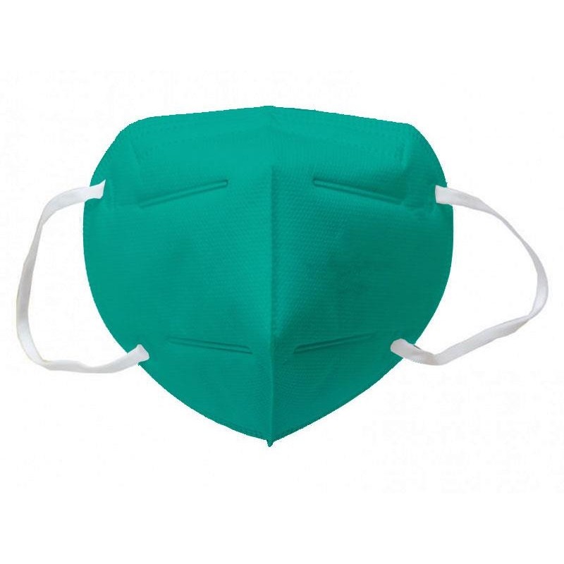 MASCHERINA FILTRANTE FFP2 M28 Made in Italy Colore VERDE 1 pezzo