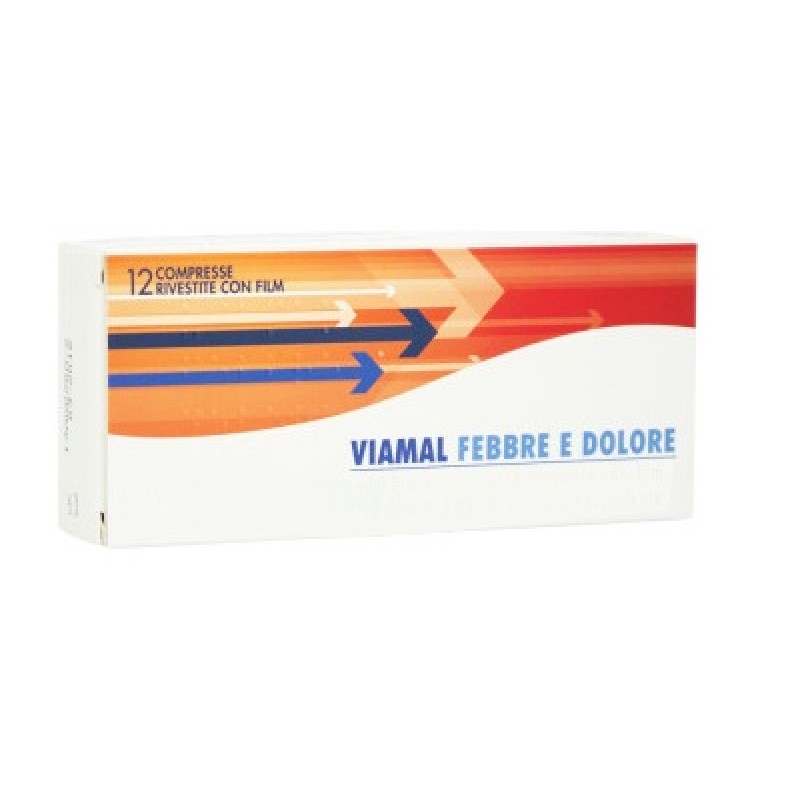 Viamal Febbre E Dolore 400 mg Ibuprofene 12 Compresse