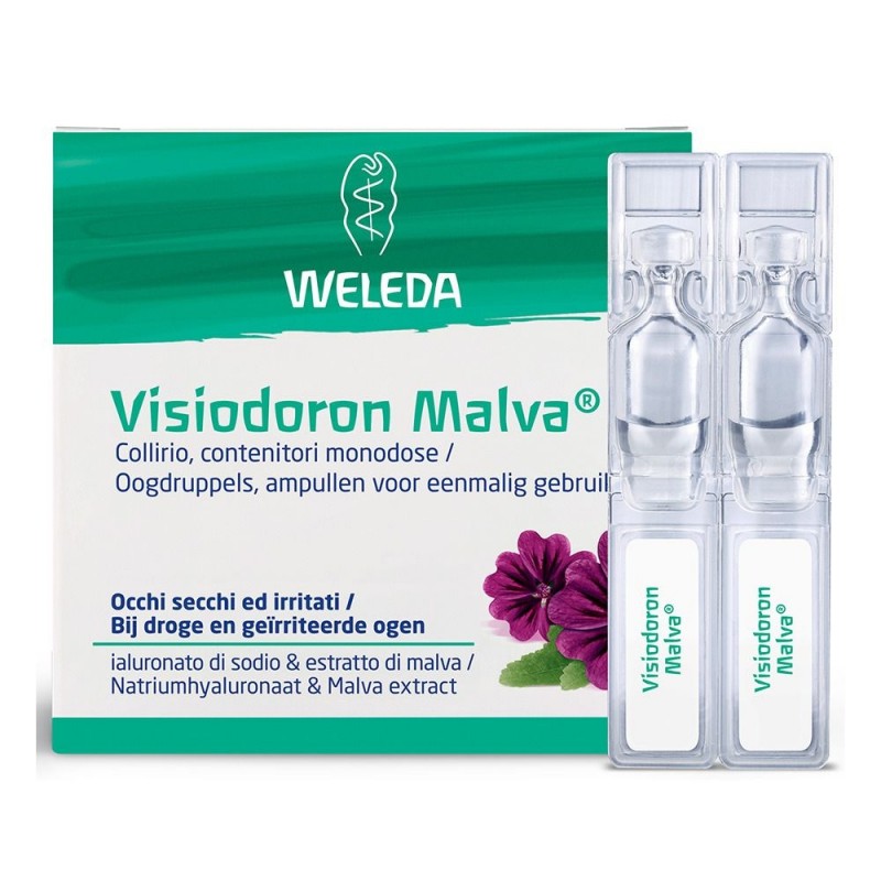 Weleda Visiodoron Malva Collirio Occhi Secchi 20 Flaconcini