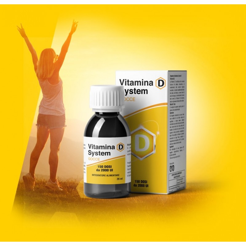 Sanifarma Vitamina D System in gocce 26 ml