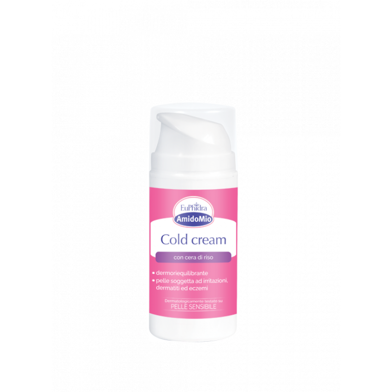 Euphidra AmidoMio Cold Cream - Freschezza e sollievo immediato per pelli secche ed irritate - 100 ml