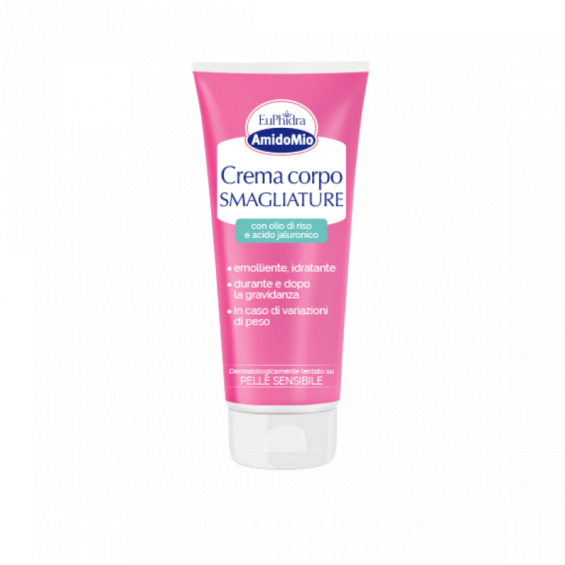 Euphidra AmidoMio Crema Corpo Smagliature - Elasticizzante ed idratante - 200 ml