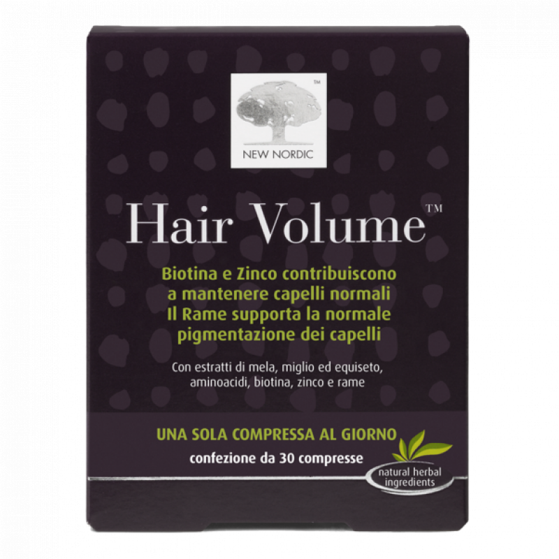 New Nordic Hair Volume benessere dei capelli 90 compresse