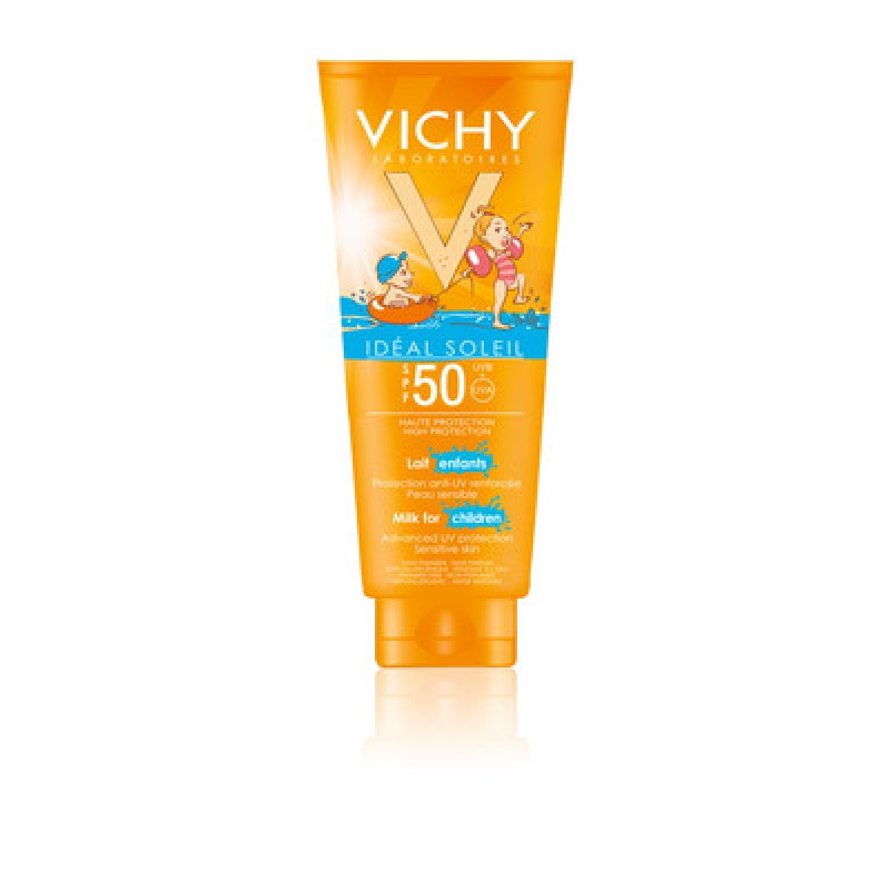 Vichy Idéal Soleil Latte Solare Delicato Bambini SPF 50 - Protezione molto alta - 300 ml