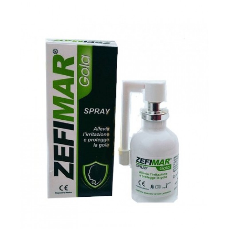 Zefimar Spray Lenitivo Rigenerante Per Irritazioni Della Gola 25 ml