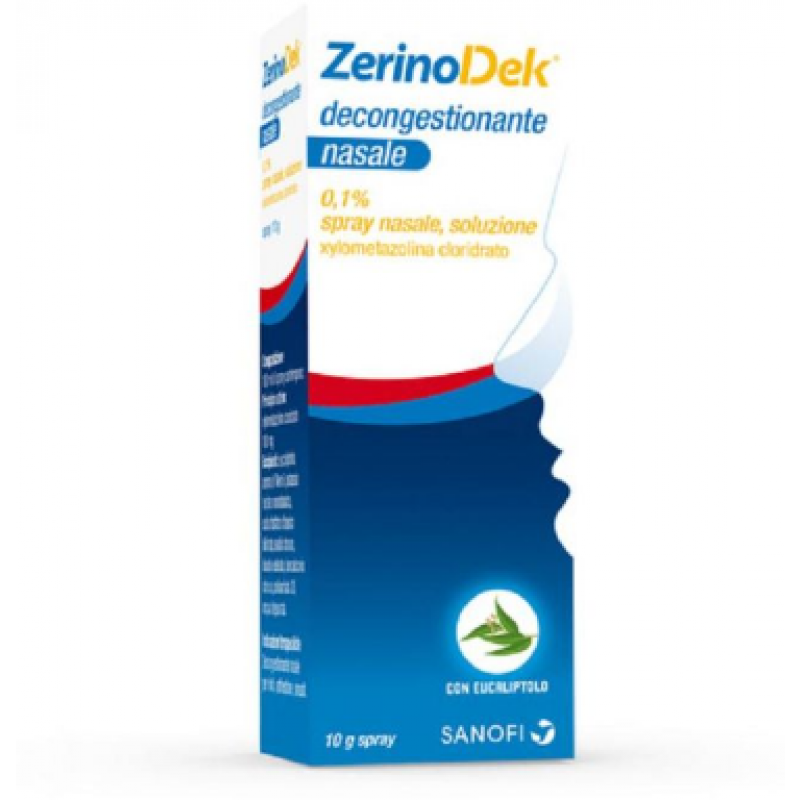 Zerinodek Decongestionante Nasale 1 mg/ml Spray Nasale 10 g