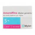Amorolfina Mylan Generics - 5% Smalto medicato per unghie - 2,5 ml