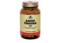 Solgar Amino Tirosina 500 Integratore Tiroide 50 Capsule Vegetali
