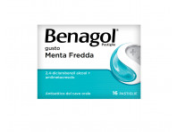 Benagol Menta Fredda 16 Past. Pastiglie Mal Di Gola 