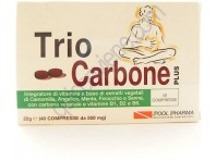 Triocarbone Plus Integratore Per Gonfiore Addominale E Meteorismo 40 Compresse