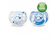 Avent Succhietti Notte In Silicone 6-18 Mesi 2 Pezzi