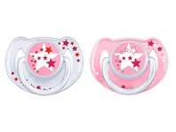 Avent Succhietti Notte Per Bambina 6-18 Mesi 2 Pezzi