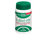 Le Dieci Erbe - Integratore Per Il Benessere Dell'intestino - 100 Tavolette 