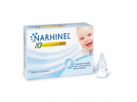Narhinel 10 Ricambi Per Aspiratore Nasale Neonati E Bambini Con Filtro Assorbente Usa E Getta Soft 