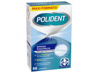Polident Intensa Freschezza Pulitore Protesi Dentale 4 In 1, 66 Compresse 