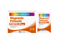 MASSIGEN MAGNESIO E POTASSIO FORTE Zero Zucchero 24+6 BUSTINE